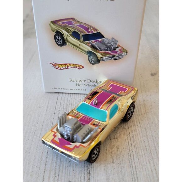 Hallmark Hot Wheels Roder Dodger 2007 ornament Xmas - Picture 1 of 8